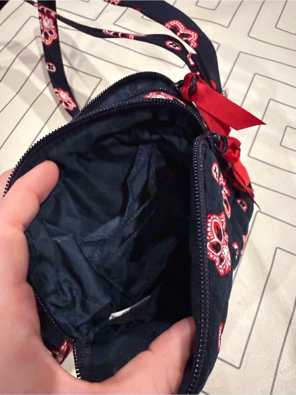 Vera Bradley Houston Texans Crossbody Purse - Picture 7 of 11